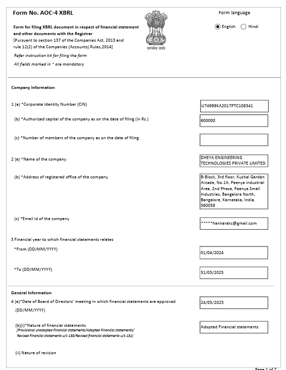 AOC-4 XBRL Form Preview
